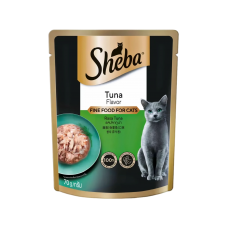 Sheba Pouch Tuna 70g Sheba Pouch Tuna 70g, 100525204, cat Wet Food, Sheba, cat Food, catsmart, Food, Wet Food